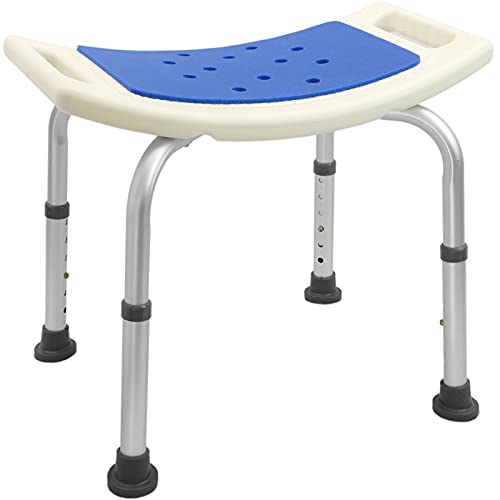 PrimeMatik - Tabouret de Douche Ergonomique réglable en Hauteur avec Rembourrage